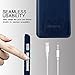 TURATA iPhone 6 6s Case Slim Fit Ultra Thin with Premium PU Leather Surface Non Slip Light Weight Hard Case Cover for iPhone 6 6s (4.7 inch)-Navy