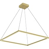 Kuzco Lighting PD88132-BG Piazza - 62W LED Pendant-1.38 Inches Tall and 31.5 Inches Wide, Finish Color: Brushed Gold