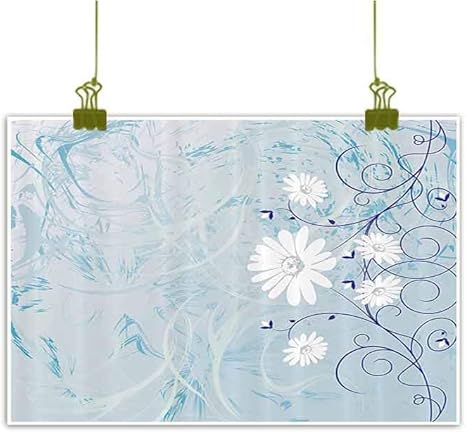 Amazon Semzuxcvo 軽量 高級 アメリカン 油絵 フローラル 春 テーマ アーティスティックな花 低ポリパターン 花 自然 モザイク イラスト デコレーション ホームデコレーション マルチカラー W24 X L アートフレーム ポスター オンライン通販