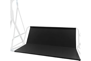 Midremer Swing Cover Chair Bench Replacement Cover, 2/3 Seat 600D Thickened Oxford Waterproof Swing Seat Cover for Outdoor Patio Garden Swing Chair (Black, 54.3 x 19.7 x 19.7 Inch)