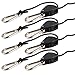 Growsun 2 Pair of 1/8 inch Adjustable Grow Light Hangers Rope Hanger Ratchet for Growing Tent