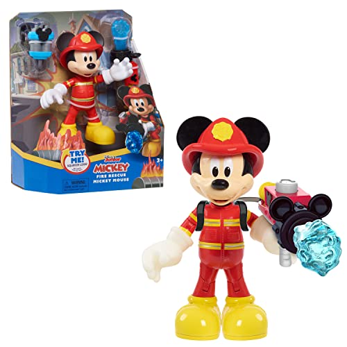 Disney Junior Fire Rescue Mickey Mouse Articulated 6-inch Figure