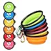 AGECASH A Collapsible Dog Bowl,Portable Travel Silicone Pet Bowl, Expandable for Dog/Cat Food Water Feeding,Portable Travel Bowl for Camping primary