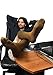 Men's Brown Copper Compression Pressure Dress Socks, 3 Pack, One Size Fits All (Brown)