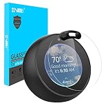 VMEI Screen Protector for Echo Spot -Protect The Echo Spot's Screen, Remove Residual Fingerprints and Protect The Privacy of Users.Designed (Black)