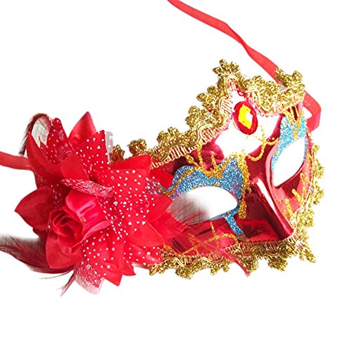 Drasawee Exquisite Halloween Cosplay Masquerade Mask Pretty Pricess Costume