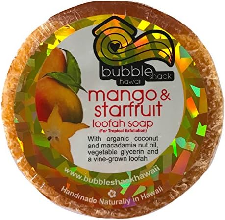 Mango and Starfruit Loofah Lather Soap Bar
