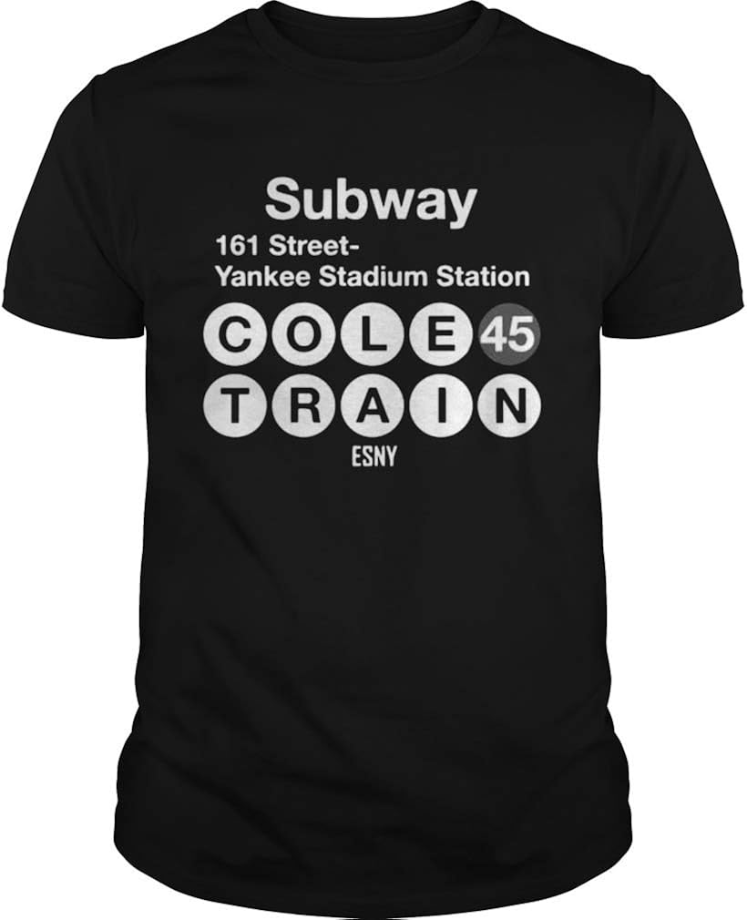 cole 45 shirt yankees