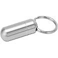 Stainless Steel Case, Case Keychain Dirty Resistant Portable Convenient Waterproof for Hiking