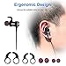 ESTAVEL Bluetooth Headphones, Wireless Sports Earphones with Mic Bluetooth Lightweight Stereo In Ear Earbuds IPX5 Sweatproof Magnetic Headsets for Gymthumb 4