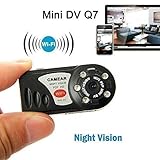 DREAM HO(TM) Mini P2P Wifi Hidden Camera Video Recorder Mini DV Camcorder Support Iphone Android Ipad PC Remote View
