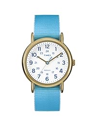 Timex Weekender reloj de pulsera deslizante de 38 mm, para mujer, Ironman, mujer Estándar, Blanco (White Swirl)