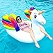 JOYIN Giant Inflatable Unicorn Pool Float with Wings, Alicorn/Pegasus Beach Floats, Swim Party Toys, Pool Island, Summer Pool Raft Lounge for Adults & Kids