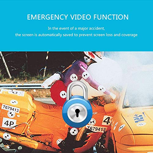 Teepao Motorcycle Dash Cam MT19 HD Security Camera for Motorcycle,Motorcycle Driving Recorder 1080P Front & 720P Rear 120° Wide Angle Lens Camera with 3.0 LED Display & Mounting Accessories Kits