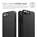 elago iPhone 8 Plus/iPhone 7 Plus Case [Armor][Black] - [Military Drop Test Certified][Secret Pocket][Anti-Shock]