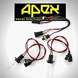 Apex 9006 / HB4 Xenon Two Hid Bulbs ( 1 Pair ) ( 5k 5000k Oem White Color ) 
