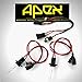 Apex 9006 / HB4 Xenon Two Hid Bulbs ( 1 Pair ) ( 5k 5000k Oem White Color ) 