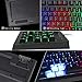RGB 87 Keys Gaming Keyboard and Backlit Mouse Combo,BlueFinger USB Wired Rainbow Keyboard,Gaming Keyboard Set for PC Computer Game and Workthumb 4
