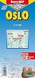 Laminated Oslo Map by Borch (English Edition) by