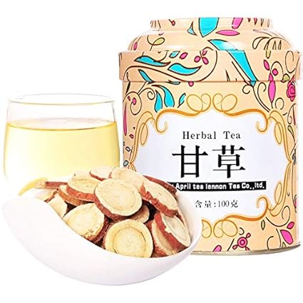 Amazon Com Eoastal 四月茶侬甘草茶100g甘草圆切片花茶叶花草茶 Grocery Gourmet Food