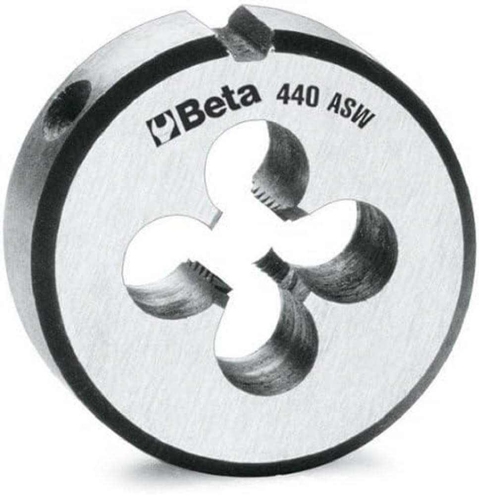 Beta 4400213 Round Die, Made From Chrome-steel, 1" x 50.8mm, 2" O/D