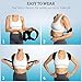 UpgradeWith Posture Corrector and Back Support Brace for Men and Women | [New 2019 FDA Approved] Adjustable Brace Relieves Back and Shoulder Pain, Prevents Slouching and Hunching