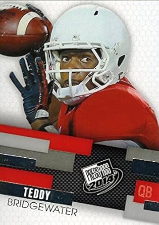 Teddy Bridgewater 2014 Press Pass 8 Rookie Card In Mint Condition Minnesota Vikings Shipped In Ultra Pro Top Loader To Protect It At Amazon S Sports Collectibles Store