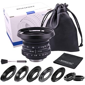 Amazon.com : 35mm F1.6 APS-C Television TV Lens/CCTV Lens for Sony