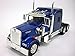 Kenworth W900 Truck Diecast Metal 1/32 Scale Model - BLUE