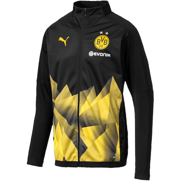 Amazon.com: PUMA Borussia Dortmund Pre-Match Woven Jacket