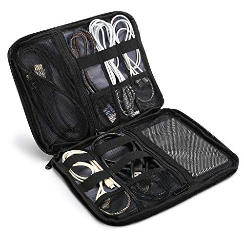 ProCase Electronics Travel Gadget Organizer Tech Bag, Handy Gear Accessories Storage Carrying