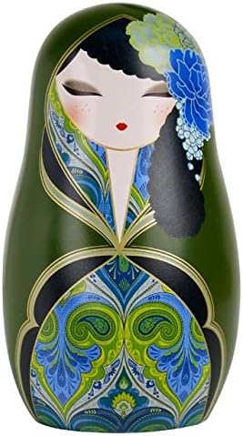 Beautiful Babushka By Kimmidoll Green Decorative figurine
