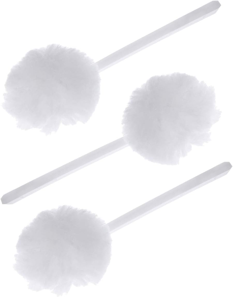 TOPBATHY 6pcs Toilet Bowl Brush Mop with Long Handle Toilet Scrubber for Bathroom