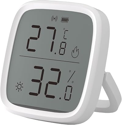 SONOFF SNZB-02D Zigbee LCD Temperature Humidity Sensor, Battery Included