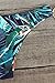 CUPSHE Women's Floral Printing Triangle Splicing Bikini Set (L) Green