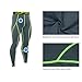 BALEAF Men's Running wear Fitness Workout Compression Pants Base Layer Tights Grey Size L