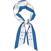 Women'S Fashion Scarf Vintage Honduras Honduran Flag Hair Satin Scarf Bandanas Headscarf Wrap Breathable Lightweight Neck Scarves For Handbag Accessories
