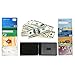 GDTK RFID Blocking Leather Slim Minimalist Wallet Front Pocket Money Clip (Black)