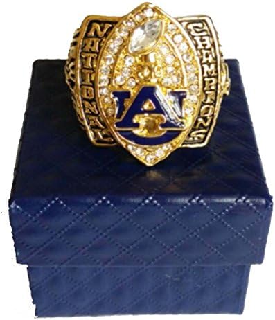 YIYICOOL 2010 Auburn Tigers championship rings letters UA size 11