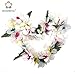 BOSHENG Hawaiian Plumeria Flower Leis Necklaces for Party Event,Christmas Decoration