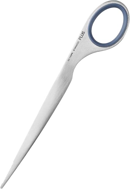 Amazon プラス ステンレスペーパーナイフ ブルー レターオープナー 文房具 オフィス用品