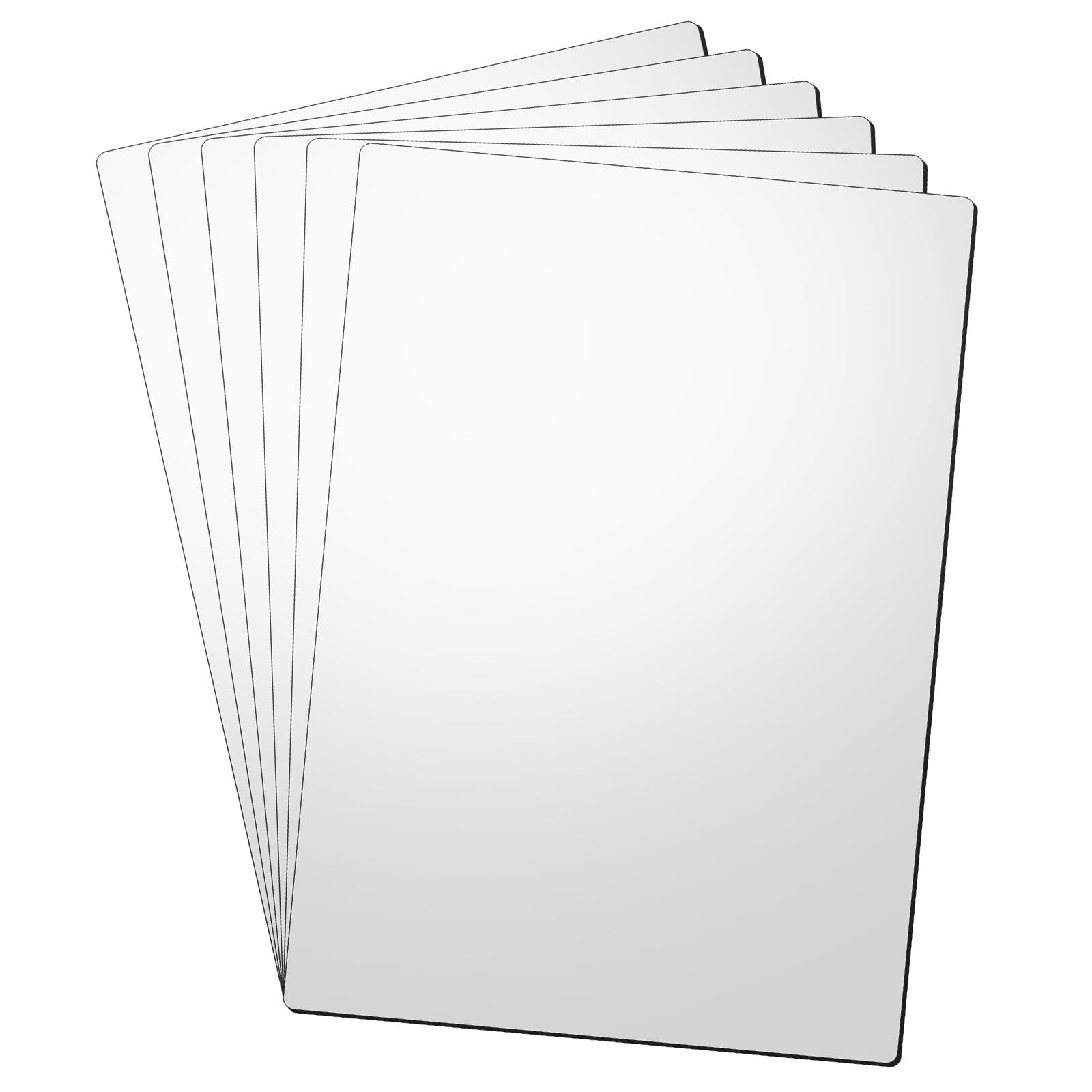 LLPT Magnetic Printable Sheets | 6 Packs | 15CM x 21CM | Matte Inkjet Printer Magnetic Paper | Refrigerator Magnet Sheet | for Photos Images Educational DIY Crafts Signs (MSP598306YG)