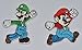 MARIO and LUIGI Characters BROTHERS 4 LYF! Combo Pack Embroidered PATCHES