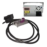 HONGQI KIT RNS-E AUX 3.5mm Input Cable Fits Audi Navigation Plus A3 A4 A6 A8 TT R8 AUX Socket RNA RNS-E TV tuner,RSN-E 32 pins A/V connector : 1J0 972 977 G (Tyco)