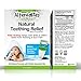 Natural Baby Teething Relief Oil by AlternaKids - Includes Silicone Feeder Pacifier | Made with Clove Oil, Peppermint, Chamomile & Vitamin E, Safe for Infants (2 oz Bottle)