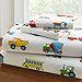 Wildkin Kids Cotton Full Comforter Set – Lightweight, Fits Full Mattress, 2 Pillow Shams Included - Trains, Planes, and Trucks
