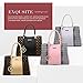 KURGOOL Women Purses and Handbags Top Handle Satchel Shoulder Bags Messenger Tote Bag for Ladie