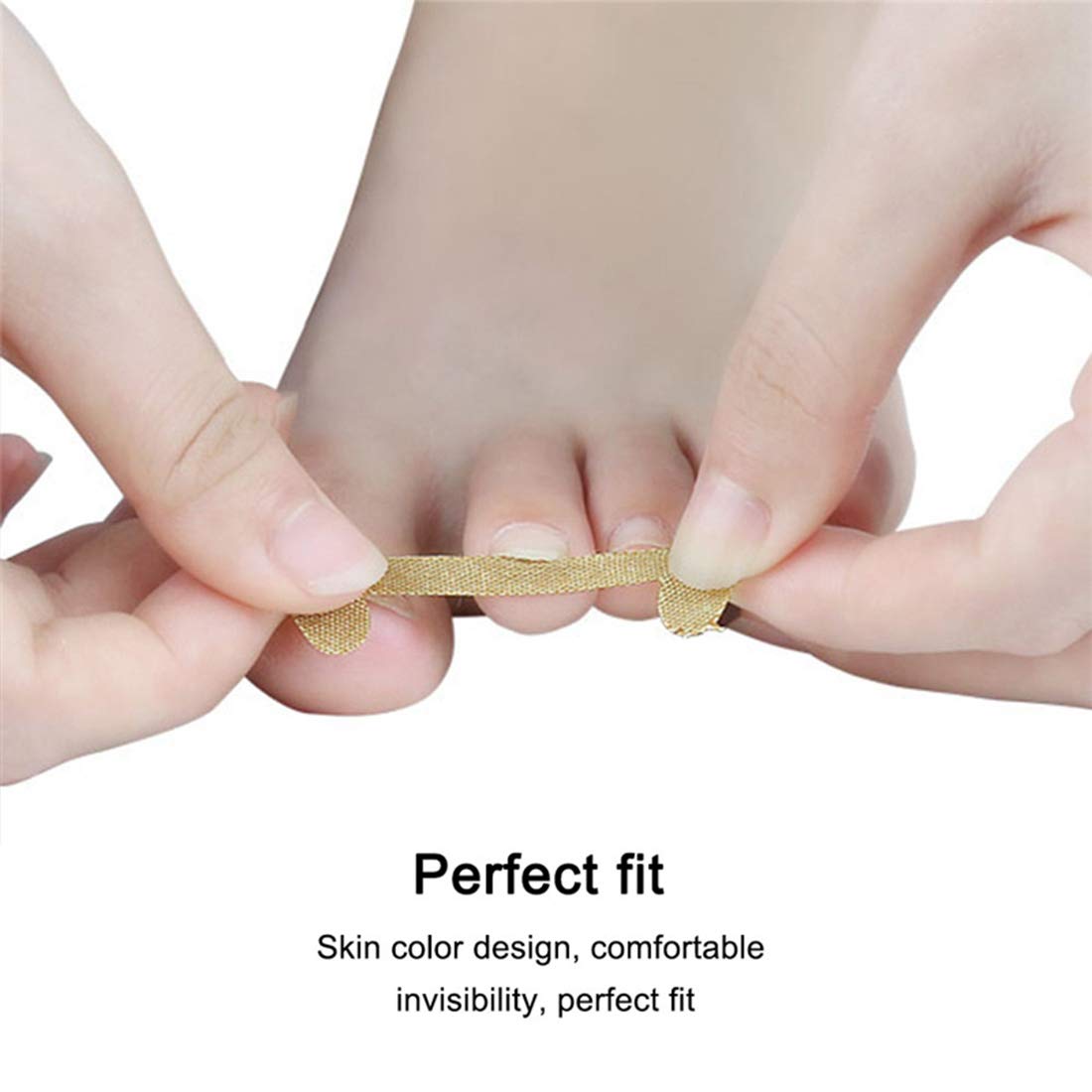 20 Pcs Ingrown Toenail Corrector Stickers, Toe Nail Treatment Elastic Patch Sticker Corrector Pedicure Tools Fingernail Toe Nail Care Protects Toe Nail: Beauty