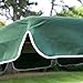 Coral Coast Tortuga Cay 2 Person Striped Adjustable Tilt Canopy Metal Swing- Dark