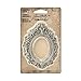 Tim Holtz Idea-ology Baroque Frames 2-Pack, 2.25 x 3 Inches Each, Antique Nickel Finish (TH93267),Silver